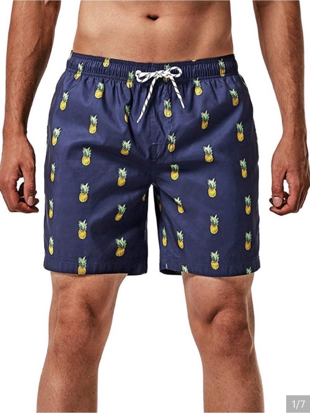 Maamgic pineapple swim trunks